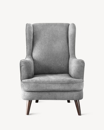 Retro armchair sticker, furniture image | Free PSD - rawpixel