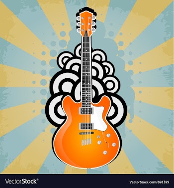 Retro background vector image