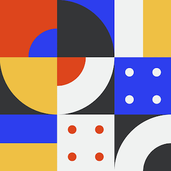 Retro bauhaus pattern background, abstract | Free Photo - rawpixel