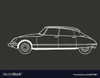  					Retro car vector image														