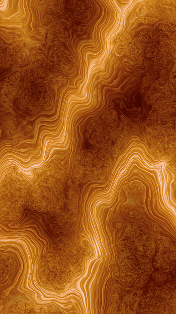 Retro Caramel Burlwood Texture Background