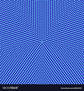 Retro circular dot pattern background - abstract vector image