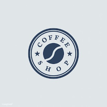 Retro coffee shop logo vector | Free stock vector - 472182