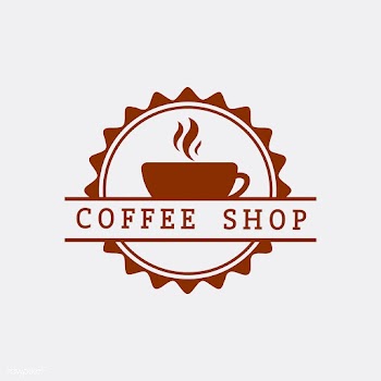 Retro coffee shop logo vector | Free stock vector - 503358