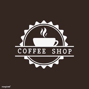 Retro coffee shop logo vector | Free stock vector - 503398