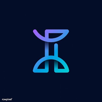 Retro colorful letter I vector | Free stock vector - 543484