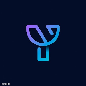 Retro colorful letter Y vector | Free stock vector - 543474