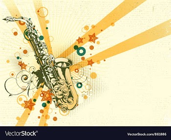 Retro concert poster vector image