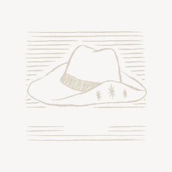 Retro cowboy hat doodle collage | Free Vector - rawpixel