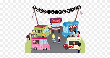 Retro Cute Contemporary Ice Cream Truck Stock Vector - Food Trucks Png