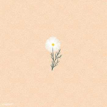 Retro daisy banner | Free stock vector - 893022