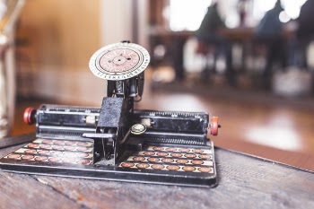 Retro Dial Typewriter Free Photo 