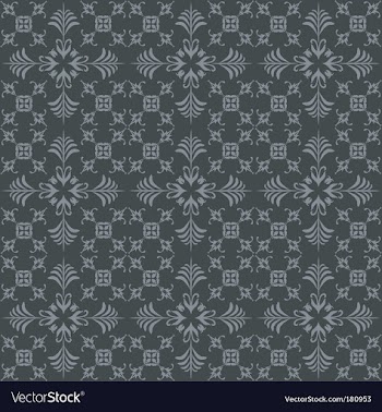  					Retro floral seamless background vector image														