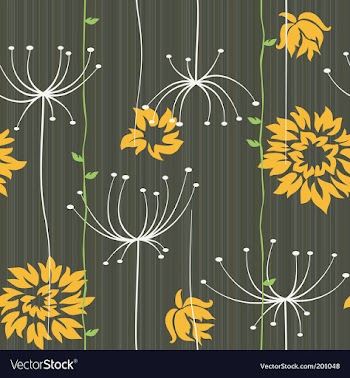  					Retro floral seamless background with roses or ast vector image														