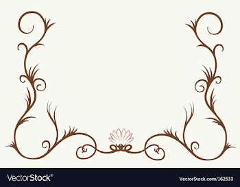 Retro frame vector image