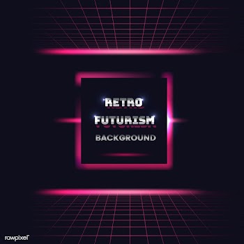 Retro futurism sign | Free stock vector - 599465