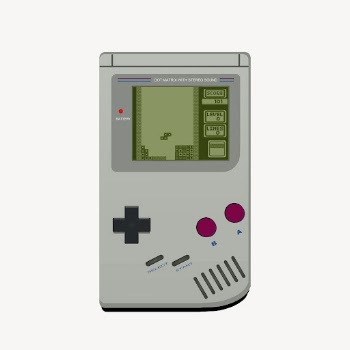 Retro gameboy clipart, gaming console | Free Vector - rawpixel