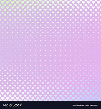 Retro gradient heart pattern background design vector image