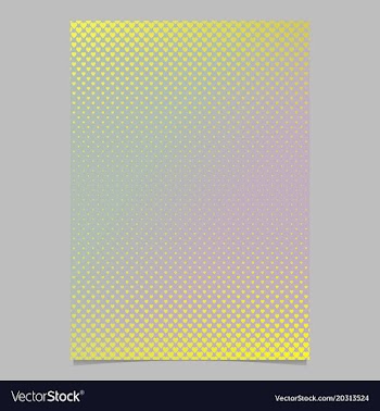 Retro gradient heart pattern flyer template vector image