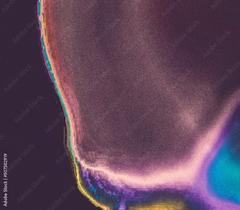 Retro Grainy Topographical Abstract Heatmap