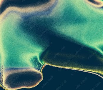 Retro Grainy Topographical Abstract Heatmap