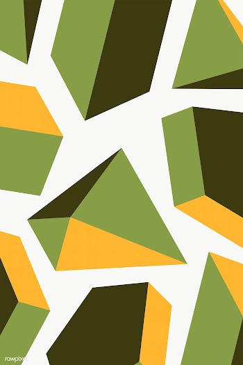 Retro green geometrical pattern transparent png | Free  transparent png - 2268575