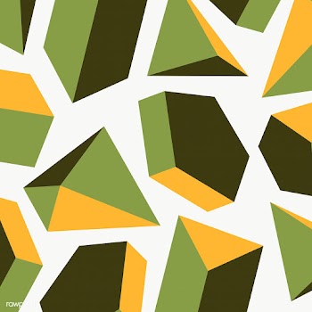 Retro green geometrical pattern transparent png | Free  transparent png - 2268576