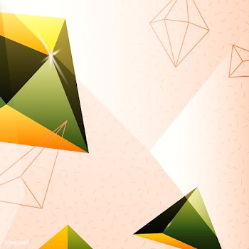 Retro green geometrical shape patterned banner vector | Free  vector - 2258138
