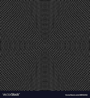 Retro halftone abstract circle pattern background vector image