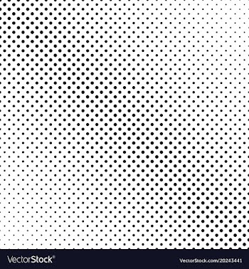 Retro halftone circle pattern background - design vector image