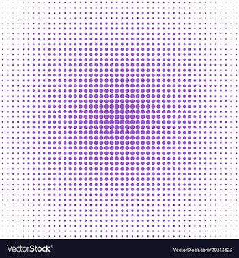 Retro halftone circle pattern background design vector image