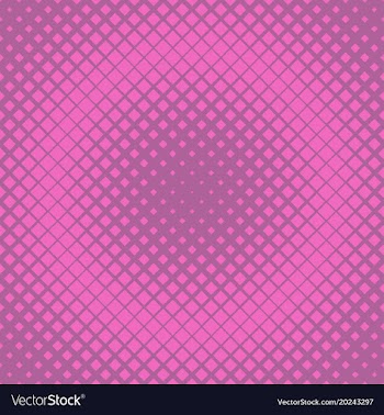 Retro halftone diagonal square background pattern vector image
