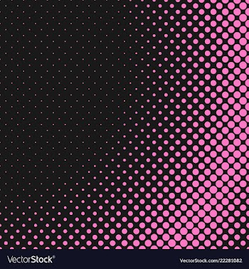 Retro halftone dot pattern background - graphic vector image