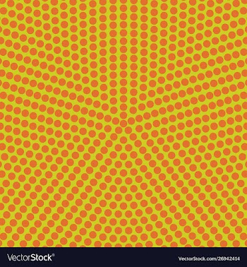 Retro halftone round circle pattern background vector image
