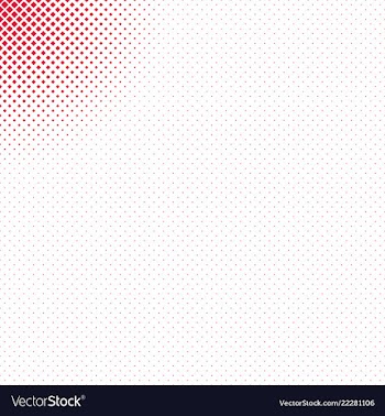 Retro halftone square pattern background design vector image