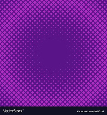 Retro halftone square pattern background vector image