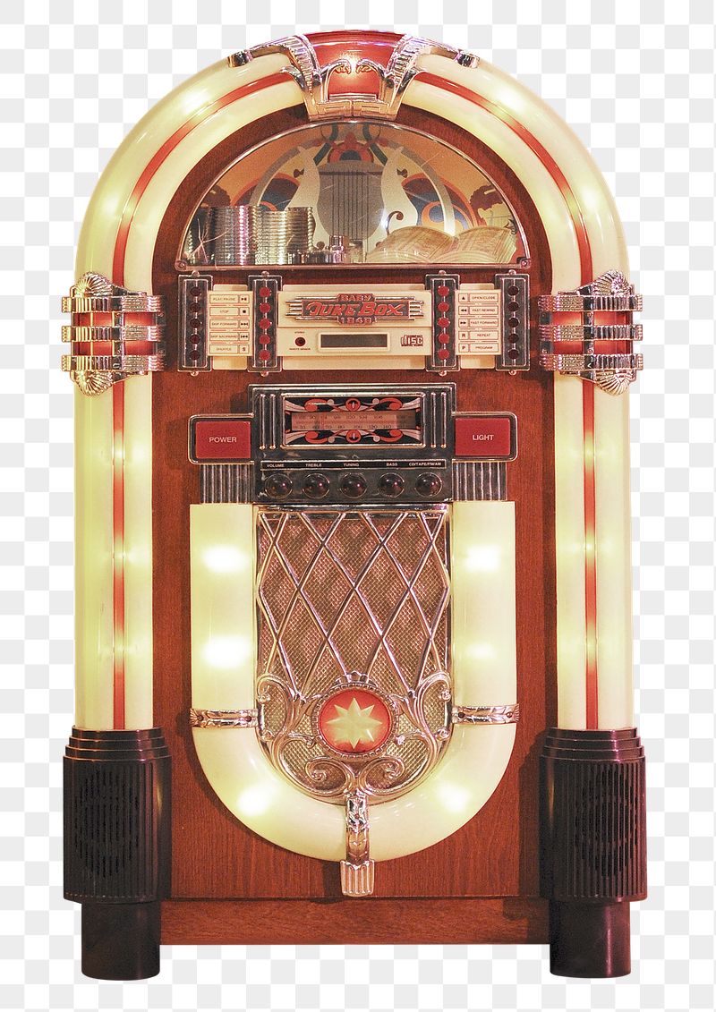 Retro jukebox png sticker, music, | Free PNG - rawpixel