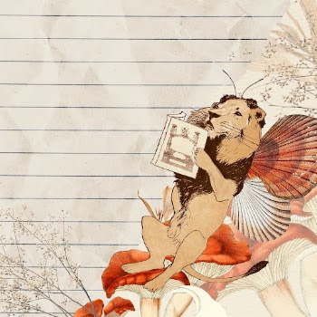 Retro lion illustration digital note, | Free Photo - rawpixel