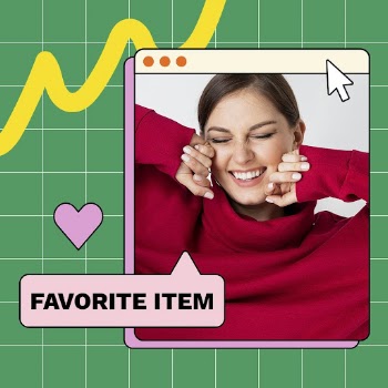 Retro Memphis Facebook post template, | Free PSD Template - rawpixel