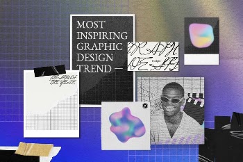 Retro mood board mockup, flat | Free PSD Mockup - rawpixel