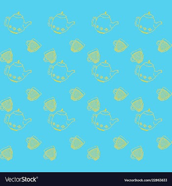 Retro object patterns for making seamless vector image
