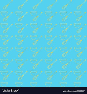 Retro object patterns for making seamless vector image