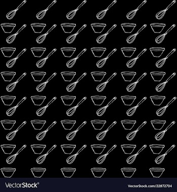 Retro object patterns for making seamless vector image