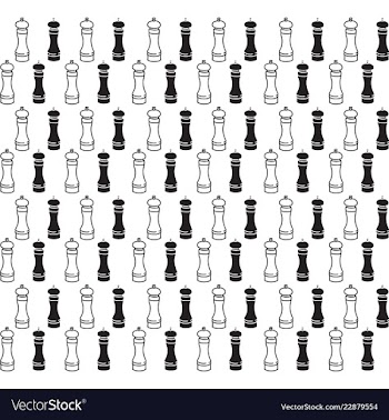 Retro object patterns for making seamless vector image
