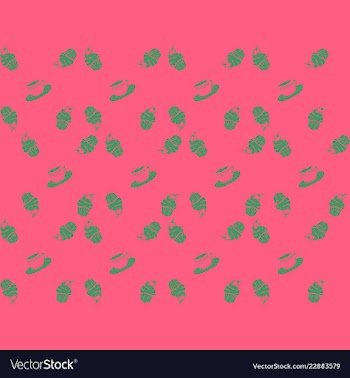 Retro object patterns for making seamless vector image