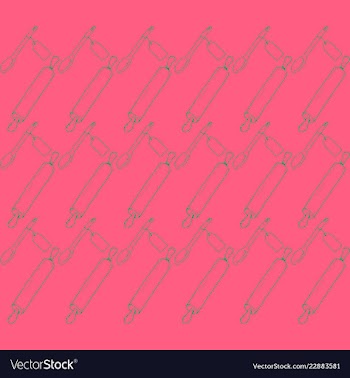 Retro object patterns for making seamless vector image