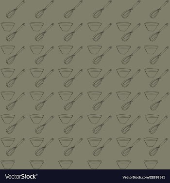 Retro object patterns for making seamless vector image