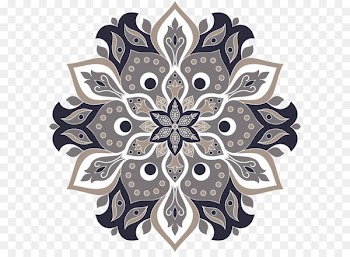 Retro pattern material 