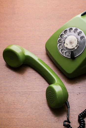 Retro phone Free Photo