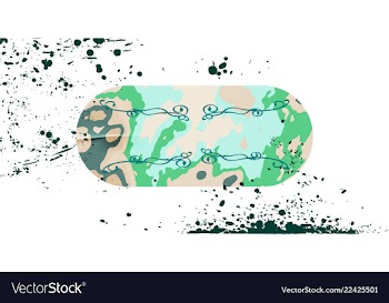 Retro photo frame design torn paper is a picture vector image